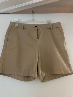 J. Crew Tan Bermuda Shorts